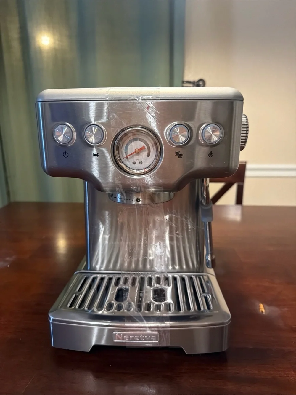 Neretva Espresso Coffee Machine PE3690SU, Double Cup Brew Nice Condition